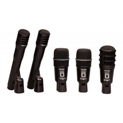 Kit de 5 microfonos para bateria