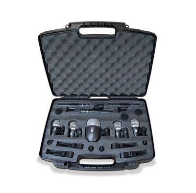 Kit de 8 micrófonos para batería. 