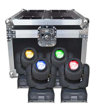 Cabeza móvil de 30w con gobos.