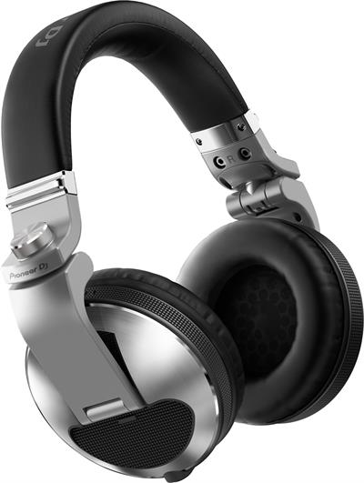 Audífonos Over-Ear para DJ, plateados.
