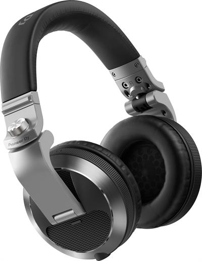Audífonos Over-Ear para DJ, plateados.