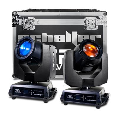 PAR DE CABEZAS BEAM 7R DE 230W, CON CASE. 