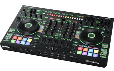 El DJ-808 es un vanguardista controlador DJ que lleva a bordo una mezcladora de 4-canales