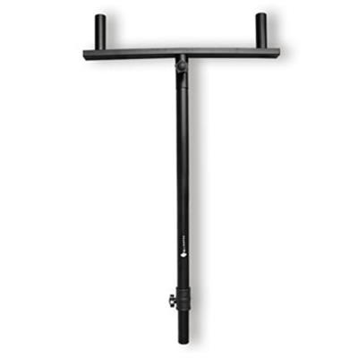 Poste para subwoofer con soporte para dos bocinas