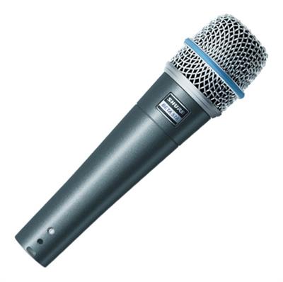 Instrumento/vocal, dinámico, super cardioide