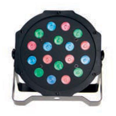 PAR INTERIOR DE 18 LEDS 
DE 1 W RGB