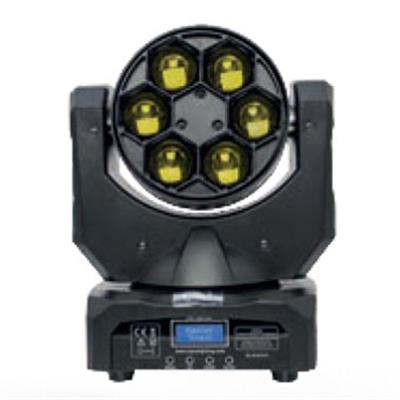 CABEZA BEAM BEESION 6, 
6 LEDS DE 15W + EFECTO 
VORTEX REVERSIBLE
RGBW 4 EN 1
