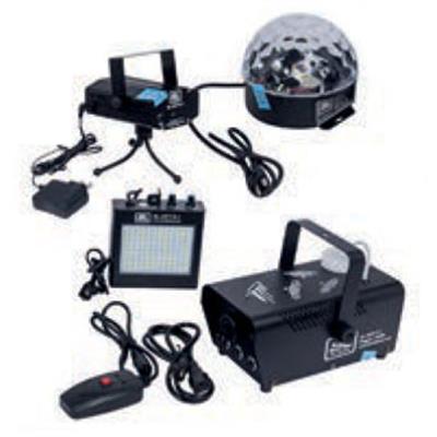 SET: MÁQUINA HUMOB400W
+JELLY +LASER RG+STROBO