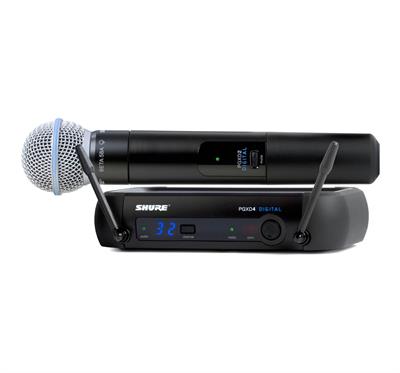Receptor PGXD4, Transmisor PGXD2/BETA58 vocal de mano con cápsula BETA58