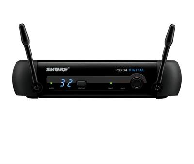 Receptor Digital Diversity, con salidas 1/4" y XLR, fuente de alimentación