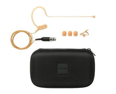 Earset, condensador, omni, Color piel clara, cable 1.2m, conector TQG para bodypack