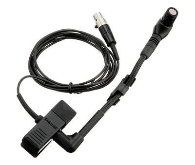 Instrumento, condensador, cardioide, Con clip para instrumento de viento, cuerda o tambor