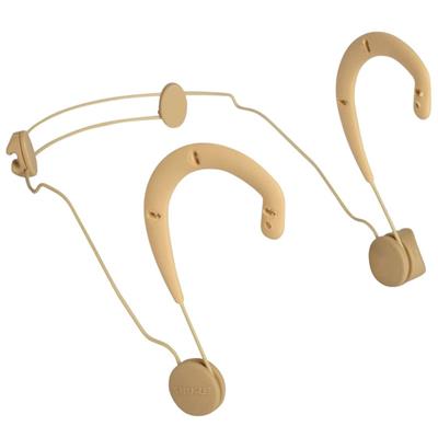 Diadema, condensador, omni, Para teatro, TV y oradores, color piel , conector TA4F