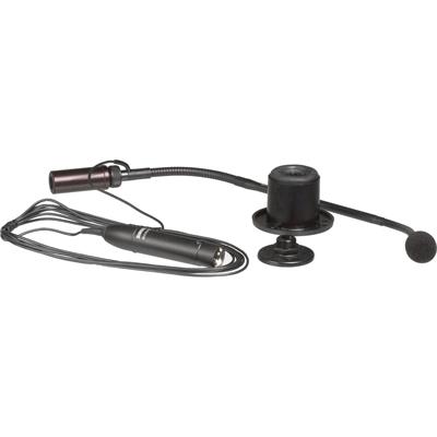Cuello de ganso, condensador, super cardioide, Podium, 12", con cable de 3 mts y preamplificador