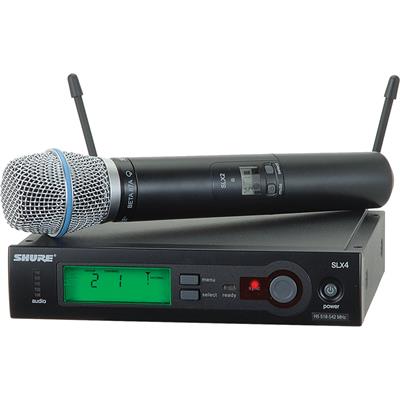 Receptor SLX4, Transmisor SLX2/Beta87 vocal de mano con Beta87A