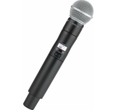 Transmisor de mano con micrófono SM58