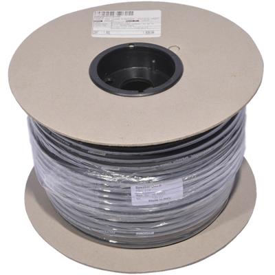 Cable para bocina, 100 metros de largo, 7 mm de diámetro, altamente flexible, aislado con cloruro de polivinilo y recubierto con cloruro de polivinilo, precisa reproducción musical.
