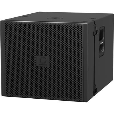 Subwoofer amplificado de 18” pulgadas con tecnología Klark Teknik y red Ultranet, ideal para aplicaciones portables, de instalación y touring, potencia de 3,000 watts con tecnología Clase D
