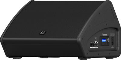 Monitor de 2 vías para aplicaciones portátiles, potencia de 1,100W, tecnología Klark Teknik Clase D, procesamiento de señal digital para un control total del sistema, red de audio digital ULTRANET para conectar mezcladoras y otras fuentes, driver de baja frecuencia de 15” de alta excursión con boba móvil de masa baja para una mejor respuesta transitoria, driver de compresión de titanio de 1” con reproducción extendida de alta frecuencia