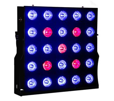 MATRIX LED 25X 10 Watts 4 EN1 RGBW, Panel ,Programación integrada 7 canales DMX512 LED