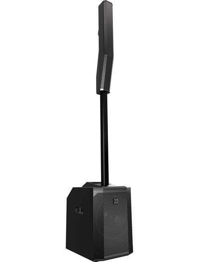 Sistema de Columna Activa, 8 altavoces de 3.5", Subwoofer 12", 1000W, 127
dB SPL 1 M, EV Quicksmart Mobile, C/Bluetooth