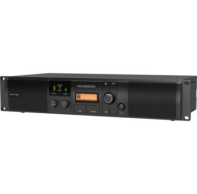 Amplificador de potencia Clase D ultra ligero de 3,000W con control DSP y compensación de impedancia de altavoz SmartSense, potencia de 2x1500W a 2 ohms, 2x900W a 4 ohms y 3000W a 4 ohms en modo puente