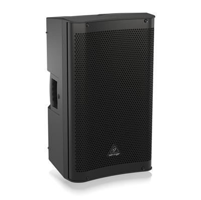 Sistema activo de altavoces PA de 12" pulgadas a 1200 watts con DSP y mezcladora de 2 canales, ideal para aplicaciones en vivo y de reproducción, sistema compacto y ultra liviano con excelente sonido incluso a niveles extremos de presión acústica, función DSP dedicada para EQ
