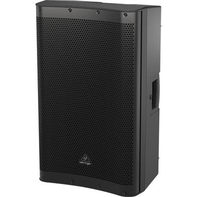 Sistema activo de altavoces PA de 15" pulgadas a 1400 watts con DSP y mezcladora de 2 canales, ideal para aplicaciones en vivo y de reproducción, sistema compacto y ultra liviano con excelente sonido incluso a niveles extremos de presión acústica, función DSP dedicada para EQ