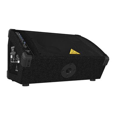 Monitor activo de 2 vías con potencia de 300 watts, woofer de 12" pulgadas y driver de compresión de 1" pulgada, filtro de retroalimentación, ideal para aplicaciones en vivo, calidad excepcional de sonido, amplia frecuencia de ancho de banda y rango dinámico, tecnología revolucionaria Clase D