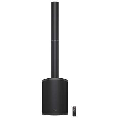 Altavoz activo de columna modular para aplicaciones PA portátiles y reproducción de música de alta calidad, potencia de 200W con tecnología multicanal Clase D, subwoofer de 8" pulgadas de alta excursión, 4 drivers de alta frecuencia de 2.5", mezcladora de 3 canales con controles de ganancia individuales, transmisión de audio Bluetooth