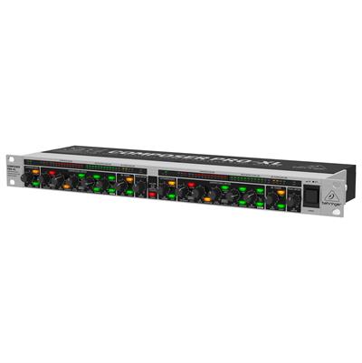 Compresor, expansor, gate y limitador de pico de 2 canales con De-Esser integrado con reconocimiento de voz masculino/femenino conmutable, elimina el exceso de sibilancia de tus pistas vocales, enhancer dinámico conmutable para un audio brillante y animado incluso con compresión pesada