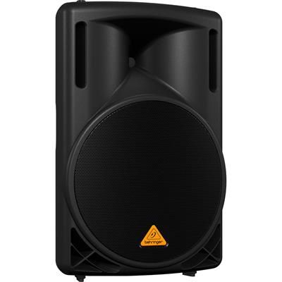 Bafle de 2 vías con potencia de 250 watts continuos y 1000 watts pico, woofer de15" pulgadas y driver de compresión de titanio de 1.75" pulgadas, ideal para refuerzo sonoro para aplicaciones en vivo y reproducción