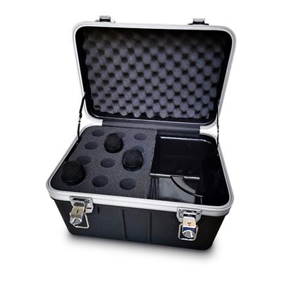 Estuche de polietileno para microfonos