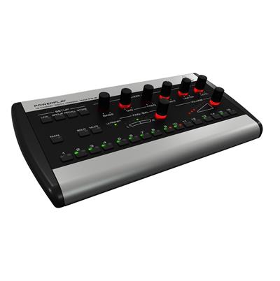 Mezcladora digital personal de 16 canales para crear tu mezcla de monitor personal, operación "analógica" ultra intuitiva con recuperación total y 16 preajustes para mezclas personalizadas, convertidores D/A de 24 bits de última generación para una gran calidad de audio, 16 botones de selección de canal con LEDs dobles para una visión general perfecta, controles de nivel de pan/spread por canal con medidor LED, ecualizador de 3 bandas por canal con control de frecuencia de banda de medios