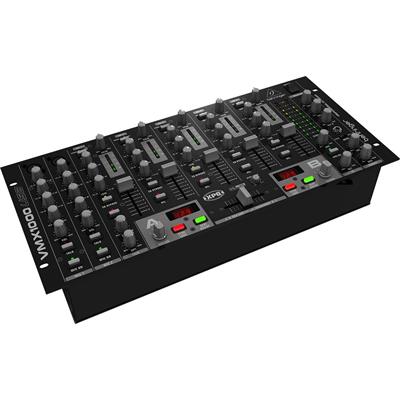 Mezcladora de rack profesional para DJ, 7 canales de ruido ultra bajo, preamplificadores phono de última generación, interfaz USB/Audio incorporada para grabación y reproducción de cualquier archivo de música digital (funciona con PC o Mac y no requiere drivers), contador BPM inteligente, faders ultraglide de gran durabilidad y larga duración (hasta 500,000 ciclos), crossfader controlado por VCA para una máxima fiabilidad y suave rendimiento de audio