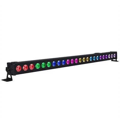 BARRA LED 24 Leds de 5 Watts, 3 en 1, Efecto BEAM RGB (ROJO, VERDE, AZUL) Barra RGB, Ángulo de Beam 40 grados