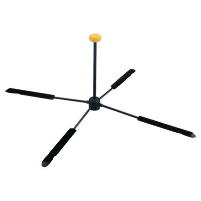 Soporte hercules para flauta. modelo: ds-460b. linea travlite. plegable para portarlo dentro del estuche de la flauta.