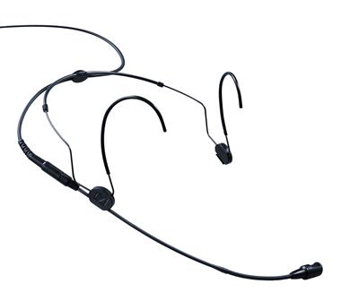Este micrófono cardioide con banda para el cuello tiene un condensador de alta calidad y está pensado especialmente para usarse con vocales y discurso. Se ajusta de manera individual y tiene un protector contra el viento y los ruidos no desdados. Se intercambia y combina fácilmente gracias a los componentes del diseño modular.