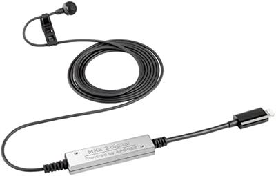 MKE 2 digital
Grabaciones profesionales en cualquier lugar: El MKE 2 digital combina un sonido nítido con la tecnología de convertidores de señales de alta resolución de Apogee para dispositivos iOS de última generación.
