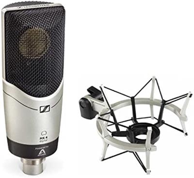 MK 4
Micrófono condensador cardioide de calidad profesional ideal para usarse en casa, en proyectos y en estudios profesionales. Cápsula de condensador verdadero A 1” que produce un sonido poderoso y cálido. Altamente sensible. Ideal para vocales e instrumentos acústicos.
