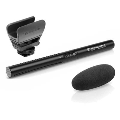 MKE 600
Micrófono de pistola ideal para usos con videocámaras. Máximo rechazo a ruidos laterales gracias a su direccionalidad pronunciada. El filtro "Low Cut" minimiza el sonido del viento. Muy buena supresión del ruido propagado por estructuras.