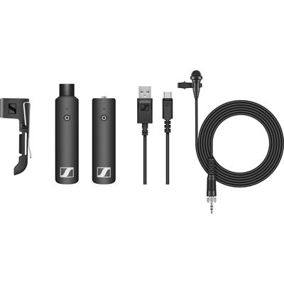 XSW-D LAVALIER SET
Conjunto de lavalier de XS Wireless Digital. Conjunto inalámbrico de audio fácil de usar con un solo toque con micrófono lavalier enganchable ME2-II, transmisor XSW-D de 3.5 mm (1/8"), receptor macho XSW-D XLR, clip para cinturón y cable de carga de USB-A a USB-C