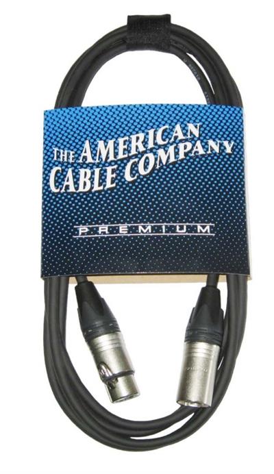CABLE DE XLR A XLR CON CONECTORES DE MARCA NEUTRIK ORIGINAL, LINEA PREMIUM LARGO 6 MTS