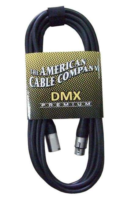CABLE DE SEÑAL DMX CON CONECTOR XLR A XLR LINEA PREMIUM LARGO 6 MTS