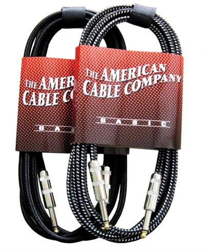 CABLE DE INSTRUMENTO PLUG 6.3 A PLUG 6.3 FORRO TEXTIL LARGO 6 METROS 