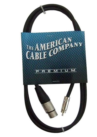 CABLE MIXTO XLR HEMBRA A PLUG RC CALIDAD PREMIUM LARGO 6 MTS