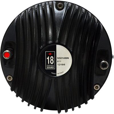 DRIVER DE COMPRESIÓN DE 1.4" PULGADAS 100W AES, 111 dB