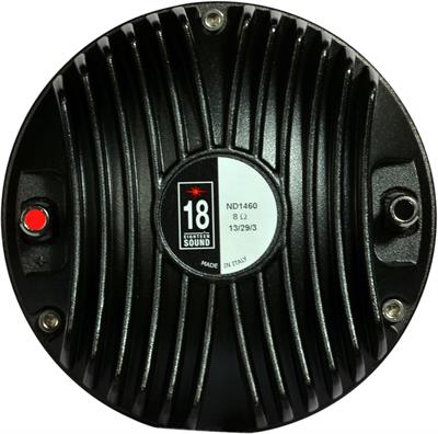DRIVER DE COMPRESIÓN DE 1.4" PULGADAS, 100W AES, 109 dB