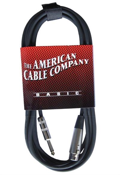 CABLE MIXTO XLR HEMBRA A PLIG 6.3 BASICO LARGO 6 METROS 