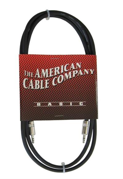 CABLE DE PLUG TRS 3.5 A PLUG TRS 3.5 BASICO LARGO 3 METROS 